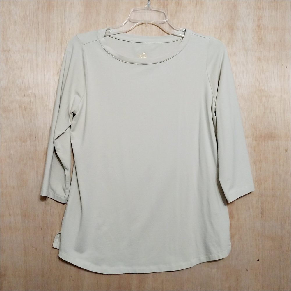🔵BOGO FREE🔵 Belle Creme Top Three Quarter Sleeve Sz XS